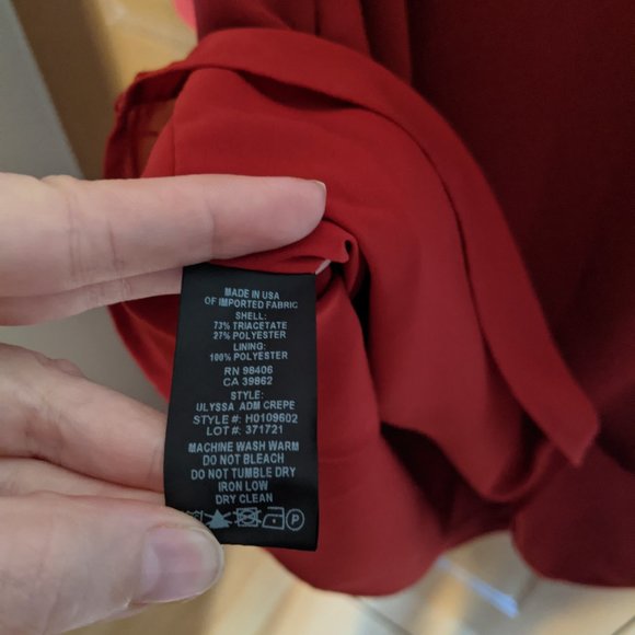 Theory Ulyssa Dress - Red Oak - Picture 6 of 6